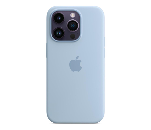 Apple Silikonowe etui z MagSafe iPhone 14 Pro błękit - 1124986 - zdjęcie