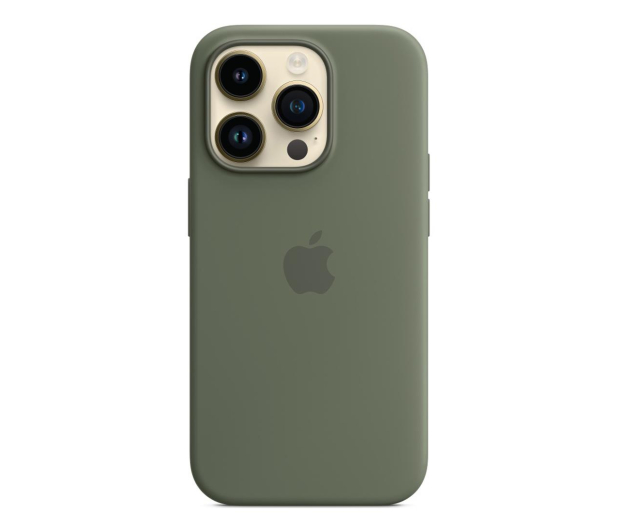 Apple Silikonowe etui z MagSafe iPhone 14 Pro moro - 1124985 - zdjęcie