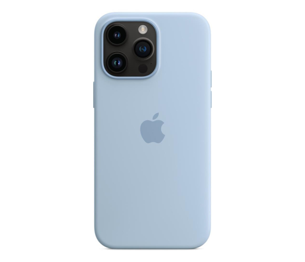 Apple Silikonowe etui z MagSafe iPhone 14 Pro Max błękit - 1124993 - zdjęcie