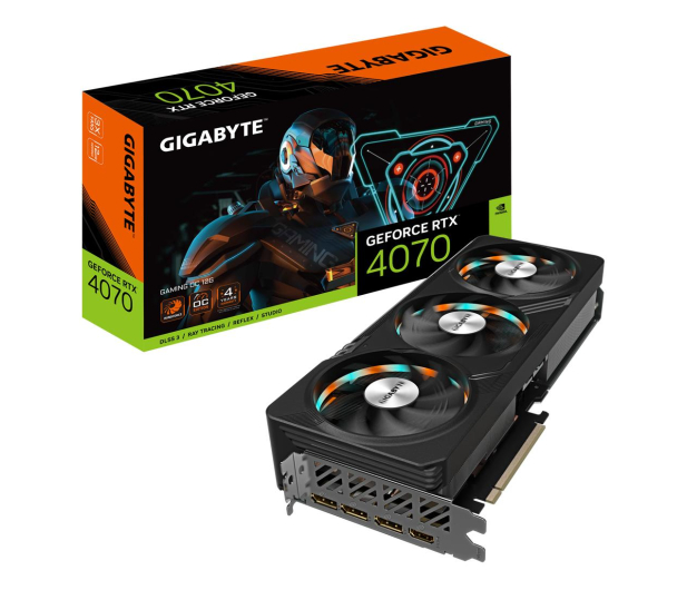 Gigabyte GeForce RTX 4070 GAMING OC 12GB GDDR6X - 1135379 - zdjęcie