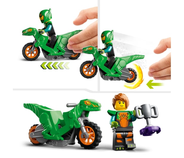 LEGO City 60359 Wyzwanie kaskaderskie – rampa z kołem - 1091285 - zdjęcie 4