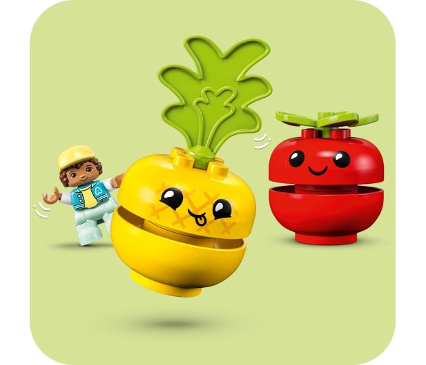 LEGO DUPLO 10982 Traktor z warzywami i owocami - 1091289 - zdjęcie 7