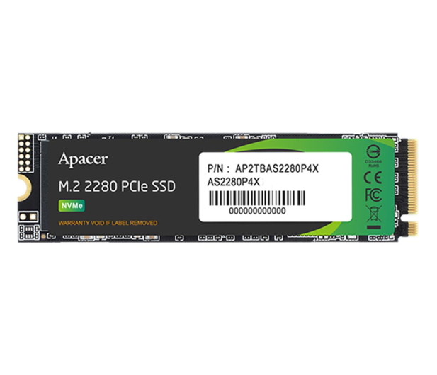 Apacer 512GB M.2 PCIe NVMe AS2280P4X - 1136272 - zdjęcie