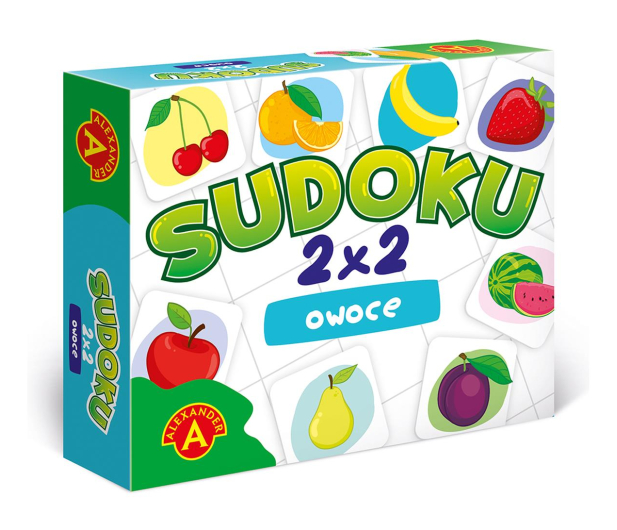 ALEXANDER Sudoku 2×2 Owoce - 1137204 - zdjęcie