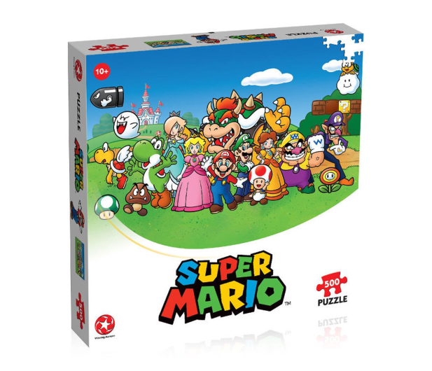 Winning Moves Puzzle 500 el. Mario AND Friends - 1138026 - zdjęcie