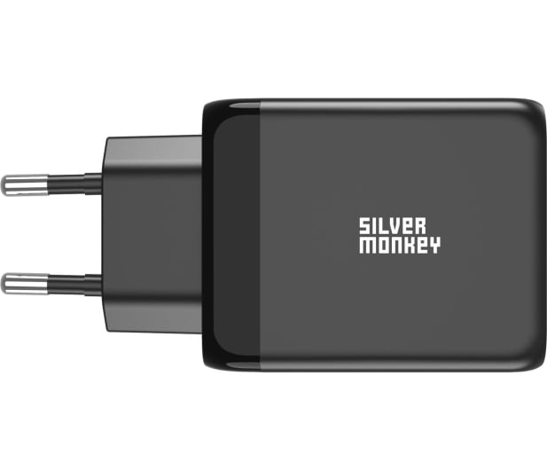 Silver Monkey Ładowarka sieciowa GaN 65W USB-C PD USB 3.0 QC B - 1097680 - zdjęcie 5