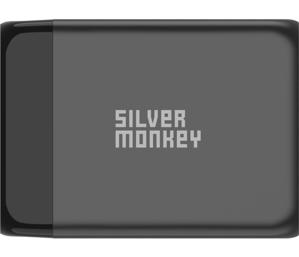Silver Monkey Ładowarka GaN 200W USB-C PD + USB 3.0 QC B - 1097689 - zdjęcie 4