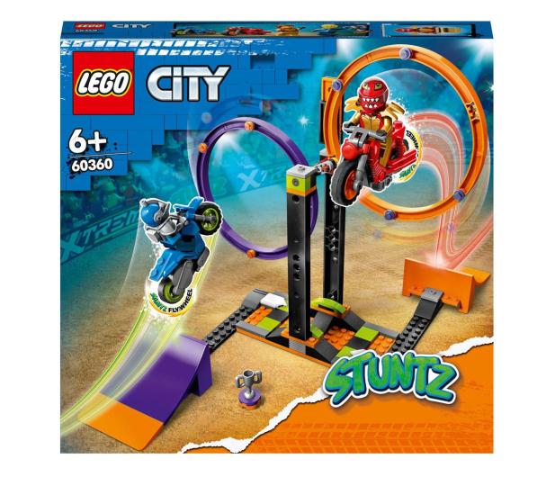 LEGO City 60360 Wyzwanie kaskaderskie – obracające się okręgi - 1091286 - zdjęcie