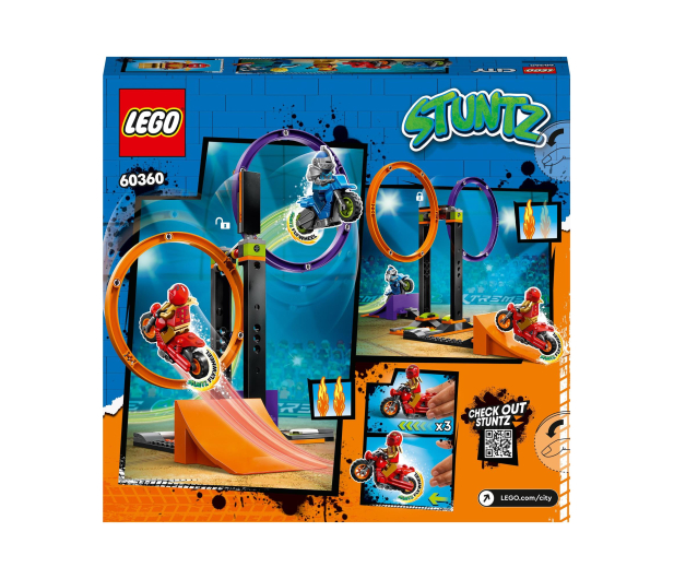LEGO City 60360 Wyzwanie kaskaderskie – obracające się okręgi - 1091286 - zdjęcie 6