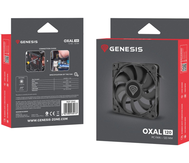 Genesis Oxal 120 120mm - 1139533 - zdjęcie 5