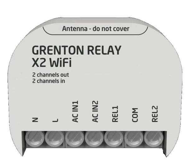 Grenton RELAY X2 WiFi, Flush - 1134789 - zdjęcie