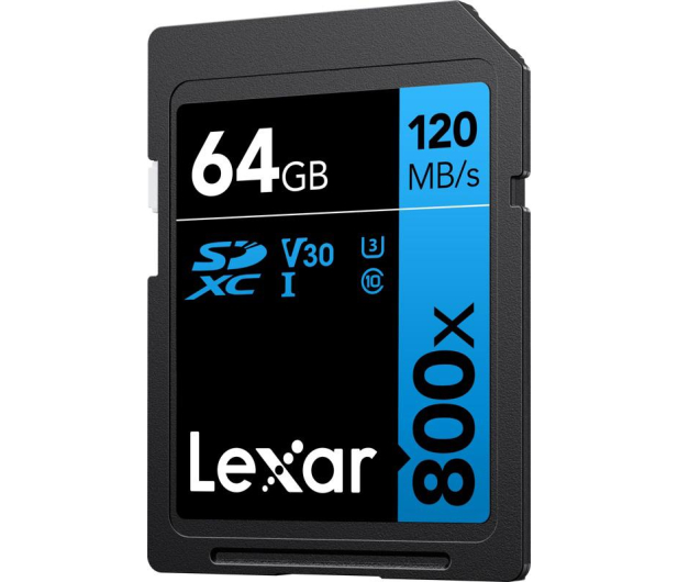 Lexar 64GB 800x Professional SDXC UHS-I U3 V30 - 1102577 - zdjęcie 2