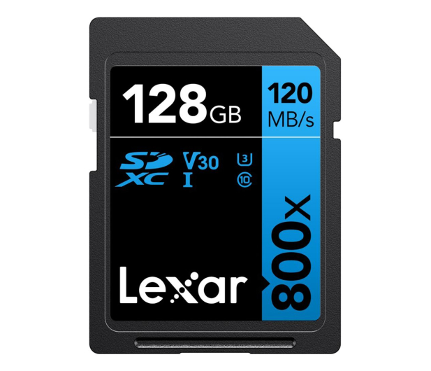 Lexar 128GB 800x Professional SDXC UHS-I U1 V30 - 1102581 - zdjęcie