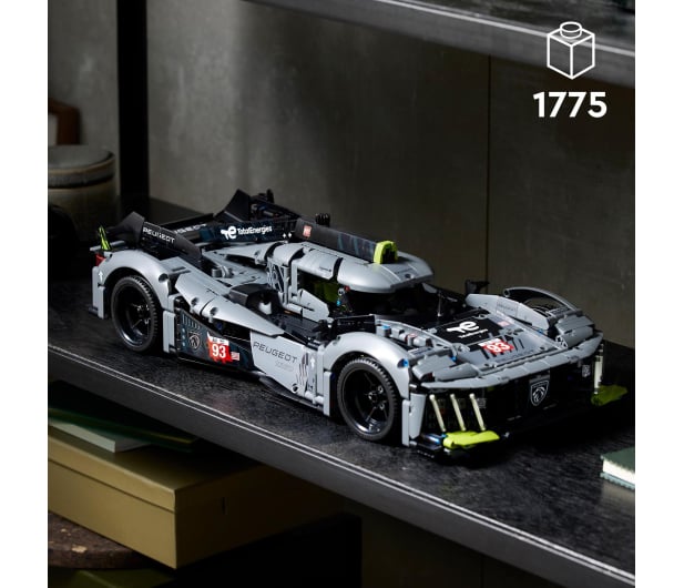 LEGO Technic 42156 PEUGEOT 9X8 24H Le Mans Hybrid Hypercar - 1091434 - zdjęcie 3