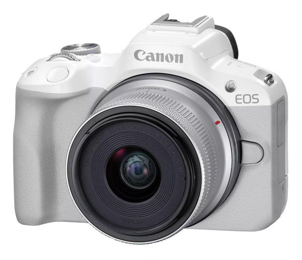 Canon EOS R50 biały + RF-S 18-45mm f/4.5-6.3 IS STM - 1140586 - zdjęcie