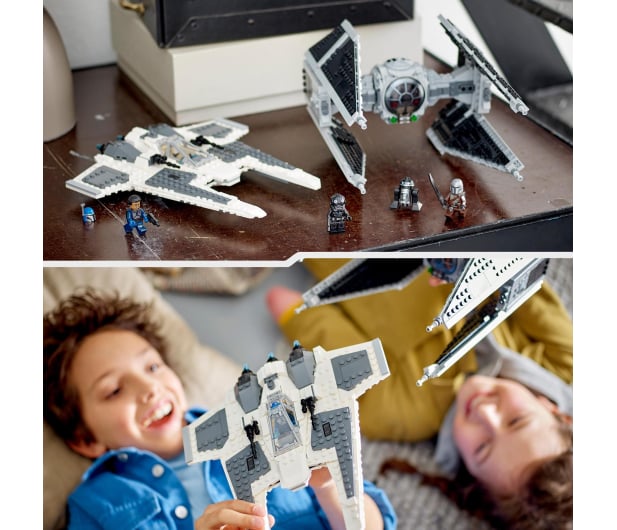 LEGO Star Wars 75348 Mandaloriański Kieł vs. TIE Interceptor - 1091357 - zdjęcie 6