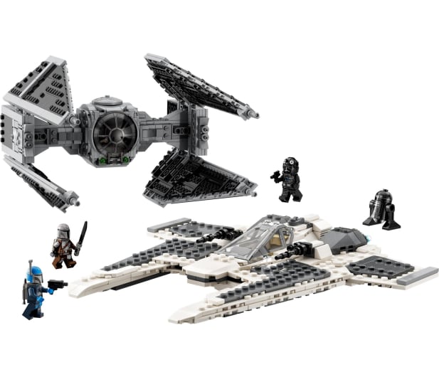 LEGO Star Wars 75348 Mandaloriański Kieł vs. TIE Interceptor - 1091357 - zdjęcie 9