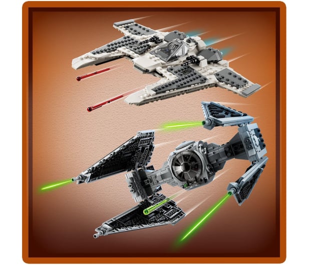 LEGO Star Wars 75348 Mandaloriański Kieł vs. TIE Interceptor - 1091357 - zdjęcie 10