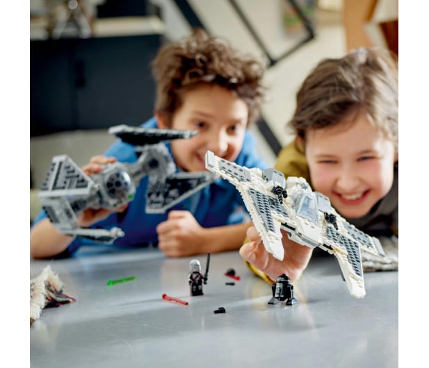 LEGO Star Wars 75348 Mandaloriański Kieł vs. TIE Interceptor - 1091357 - zdjęcie 13