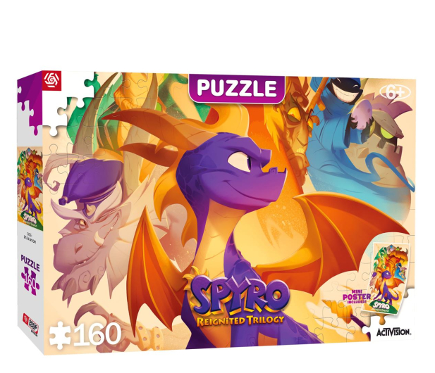 Merch Spyro Reignited Trilogy: Heroes Puzzles 160 - 1133202 - zdjęcie