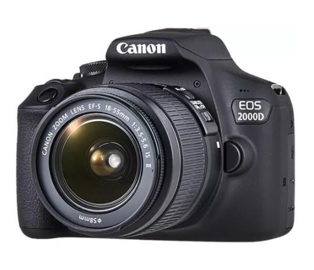 Canon EOS 2000D + EF-S 18-55mm f/3.5-5.6 + torba + karta - 724279 - zdjęcie 2