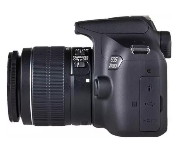 Canon EOS 2000D + EF-S 18-55mm f/3.5-5.6 + torba + karta - 724279 - zdjęcie 5