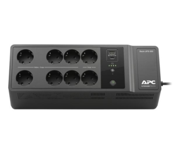 APC Back-UPS (850VA/520W, 8x Schuko, USB, USB-C) - 1134734 - zdjęcie 3