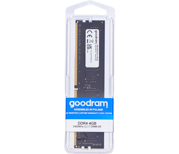 GOODRAM 4GB (1x4GB) 2400MHz CL17 - 395835 - zdjęcie 2