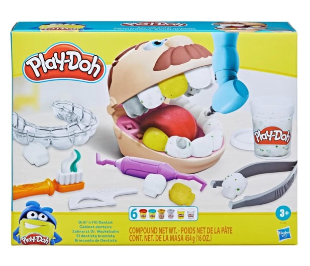 Play-Doh Dentysta nowy zestaw - 1014941 - zdjęcie
