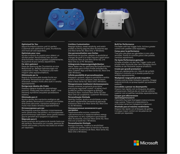 Microsoft Xbox Elite Series 2 - Core (Niebieski) - 1135170 - zdjęcie 6
