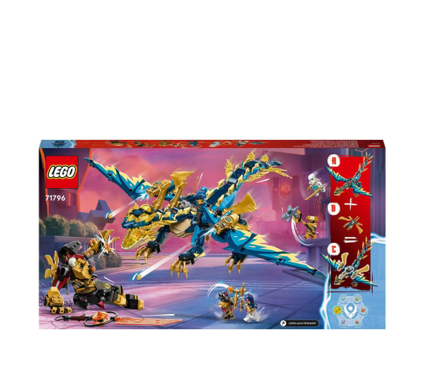 LEGO Ninjago 71796 Smok żywiołu kontra mech cesarzowej - 1141577 - zdjęcie 7