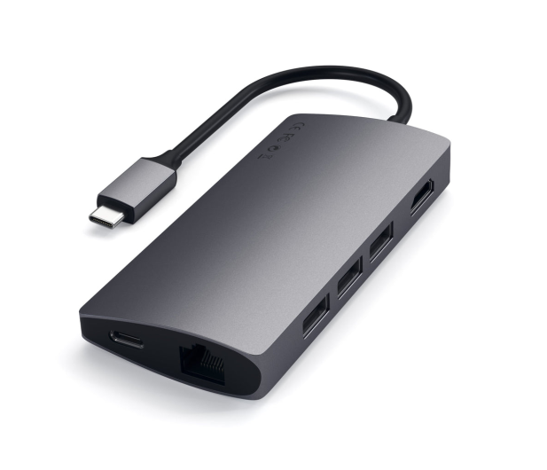 Satechi Aluminium Adapter V2 (USB-C, 3xUSB-A, 4K HDMI, mSD) - 1144470 - zdjęcie 3
