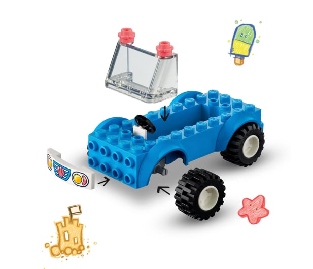 LEGO Friends 41725 Zabawa z łazikiem plażowym - 1144320 - zdjęcie 4