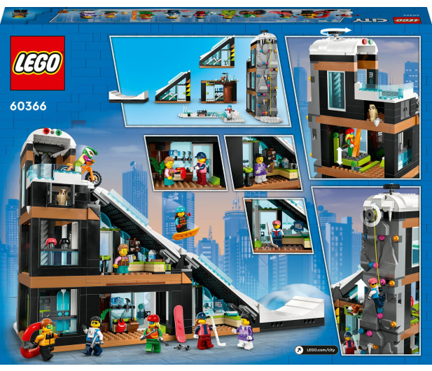 LEGO City 60366 Centrum narciarskie i wspinaczkowe - 1144444 - zdjęcie 7