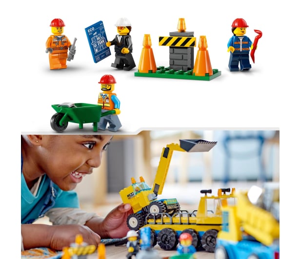 LEGO City 60391 Ciężarówki i dźwig z kulą wyburzeniową - 1144459 - zdjęcie 5