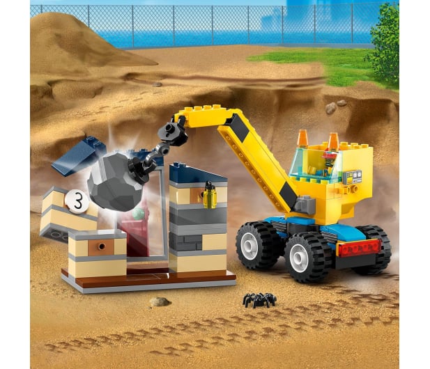 LEGO City 60391 Ciężarówki i dźwig z kulą wyburzeniową - 1144459 - zdjęcie 9