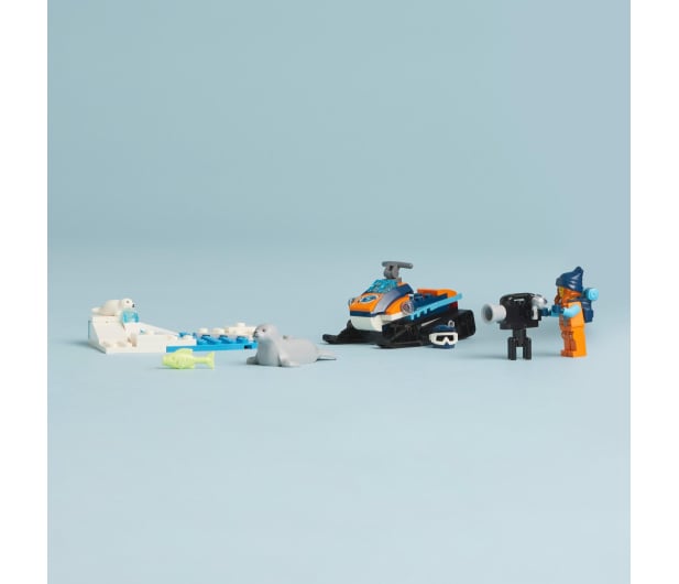 LEGO City 60376 Skuter śnieżny badacza Arktyki - 1144452 - zdjęcie 4