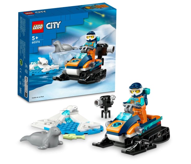 LEGO City 60376 Skuter śnieżny badacza Arktyki - 1144452 - zdjęcie 13