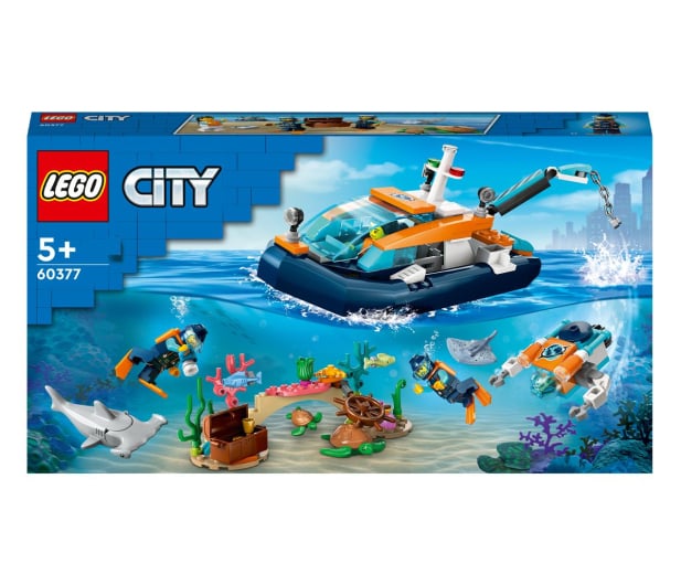 LEGO City 60377 Łódź do nurkowania badacza - 1144454 - zdjęcie