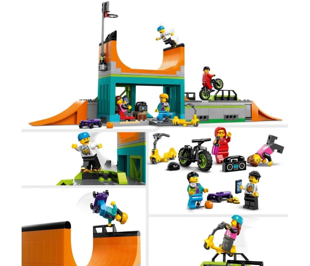 LEGO City 60364 Uliczny skatepark - 1144434 - zdjęcie 4