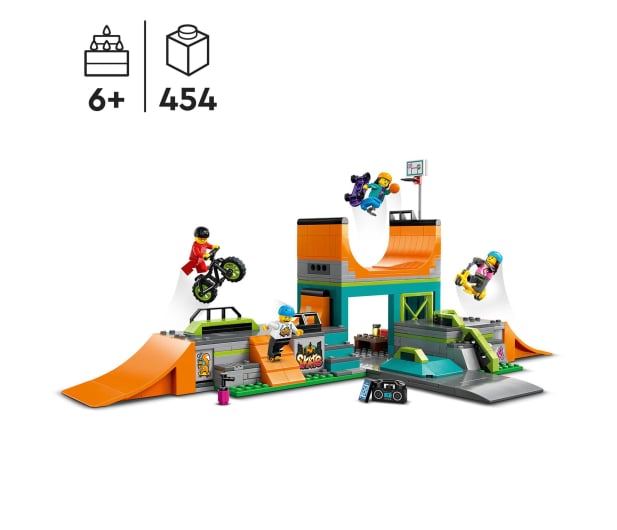 LEGO City 60364 Uliczny skatepark - 1144434 - zdjęcie 2