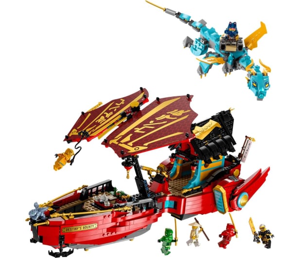 LEGO Ninjago 71797 Perła Przeznaczenia - wyścig z czasem - 1144478 - zdjęcie 3