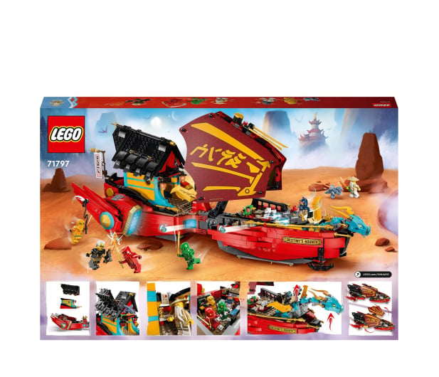 LEGO Ninjago 71797 Perła Przeznaczenia - wyścig z czasem - 1144478 - zdjęcie 8