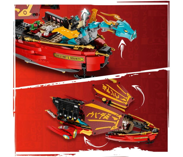 LEGO Ninjago 71797 Perła Przeznaczenia - wyścig z czasem - 1144478 - zdjęcie 9