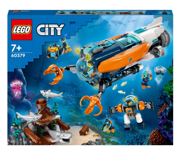 LEGO City 60379 Łódź podwodna badacza dna morskiego - 1144456 - zdjęcie