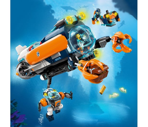 LEGO City 60379 Łódź podwodna badacza dna morskiego - 1144456 - zdjęcie 8