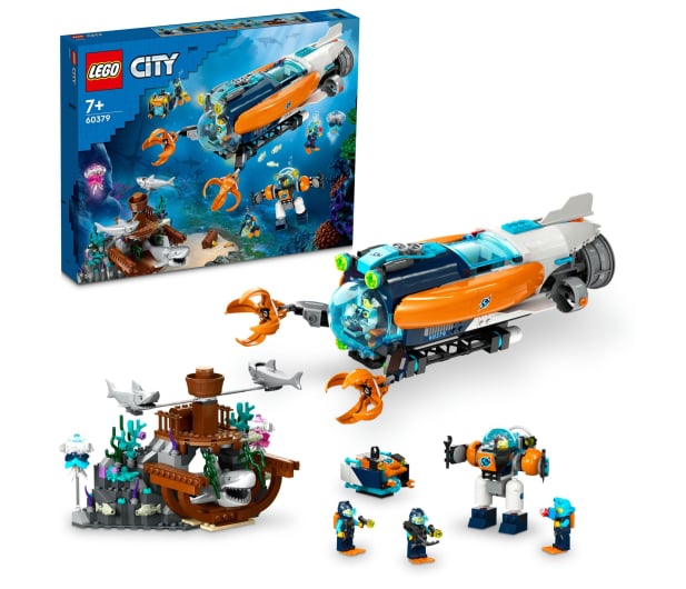 LEGO City 60379 Łódź podwodna badacza dna morskiego - 1144456 - zdjęcie 14
