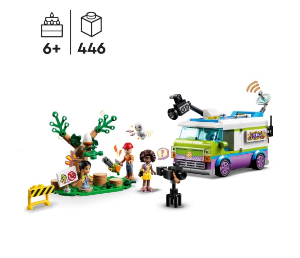 LEGO Friends 41749 Reporterska furgonetka - 1144376 - zdjęcie 2
