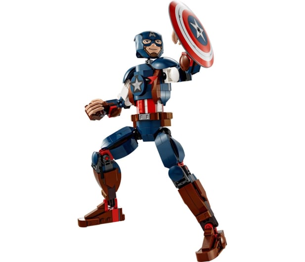 LEGO Marvel 76258 Figurka Kapitana Ameryki do zbudowania - 1144488 - zdjęcie 3