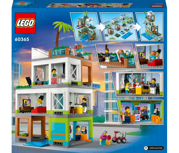 LEGO City 60365 Apartamentowiec - 1144441 - zdjęcie 6